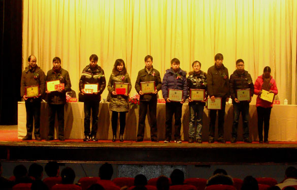 GA黄金甲2010年度优异员工