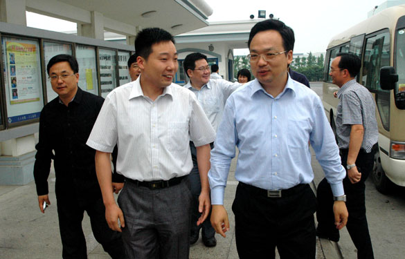 常州市副市长高清来GA黄金甲集团视察