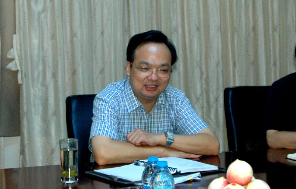 常州市副市长高清一行来GA黄金甲集团调研