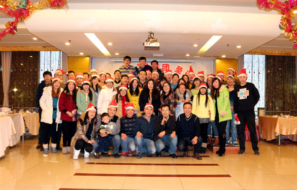 GA黄金甲电缆圣诞联欢活动独具匠心，大受青年员工好评
