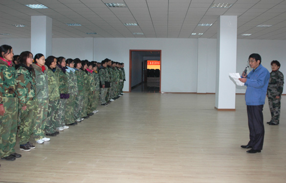 GA黄金甲新员工军训落下帷幕