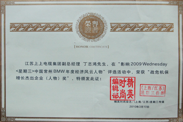 丁志鸿被评为“战；Ｔ鎏碛乓烊宋铩