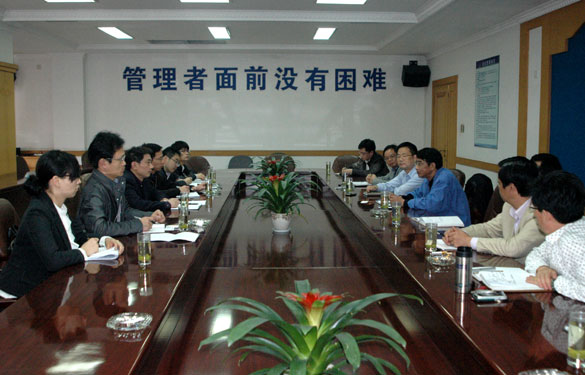 中共常州市委副秘书长杭永宝来GA黄金甲集团调研