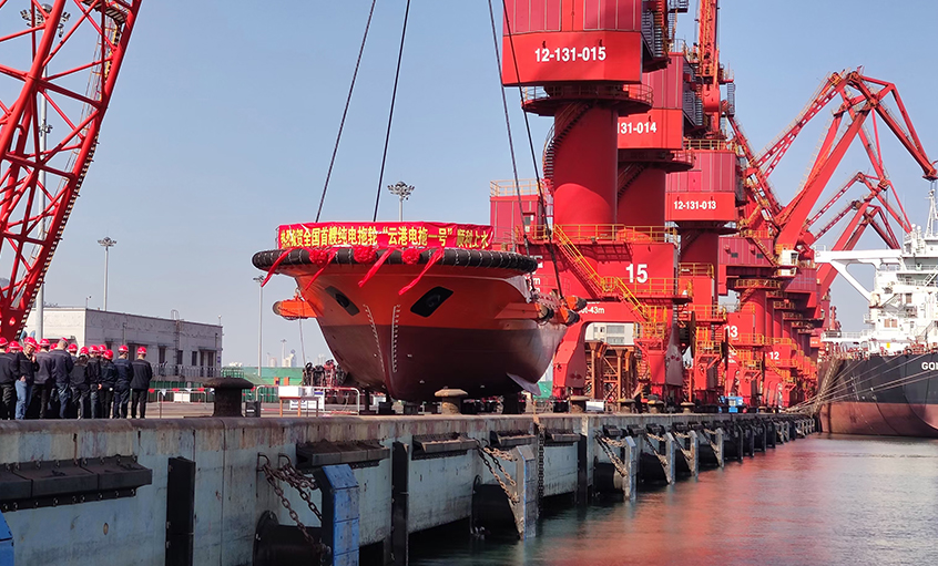 GA黄金甲电缆助力海内首艘纯电动拖轮“云港电拖一号”制作