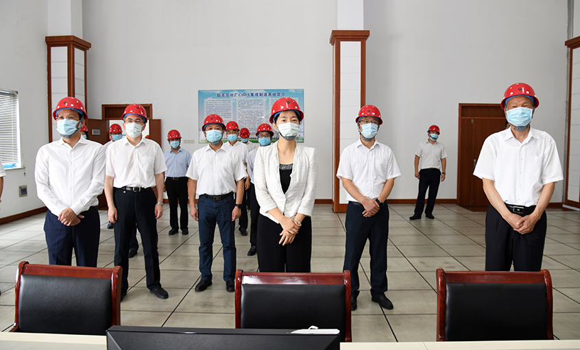 常州市委副书记、署理市长盛蕾来GA黄金甲电缆调研