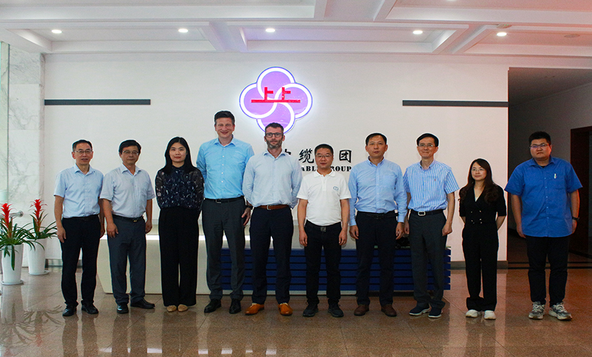 扬子石化——巴斯夫总裁杨晟一行来GA黄金甲走访交流