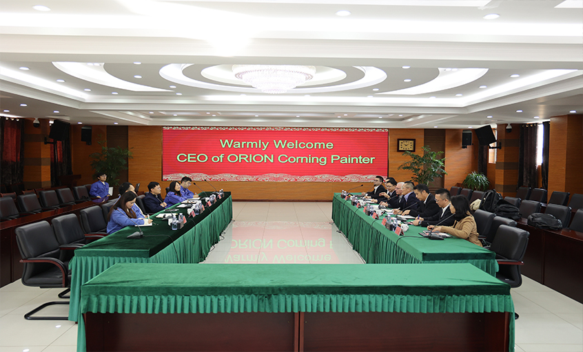 欧励隆集团CEO Corning Painter一行来GA黄金甲电缆旅行交流